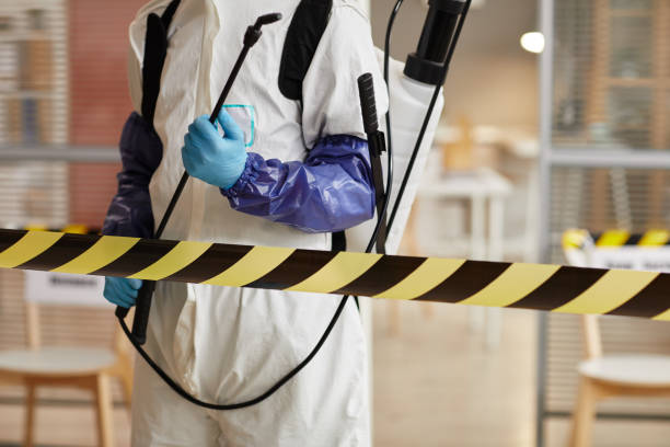 Professional Biohazard technician working in Nuevo, CA